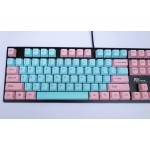 Keycaps Pink Blue Miami 108 Tuts PBT OEM